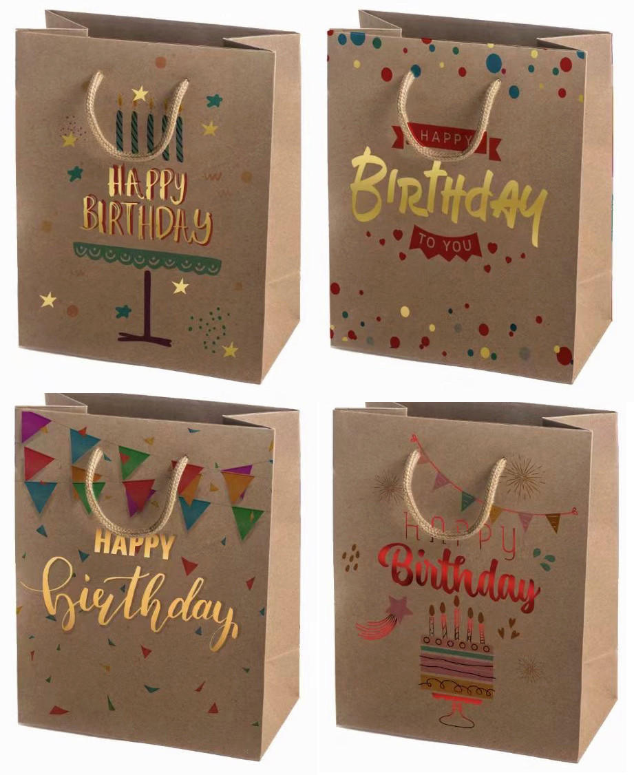 Geschenktasche Birthday Party M 12