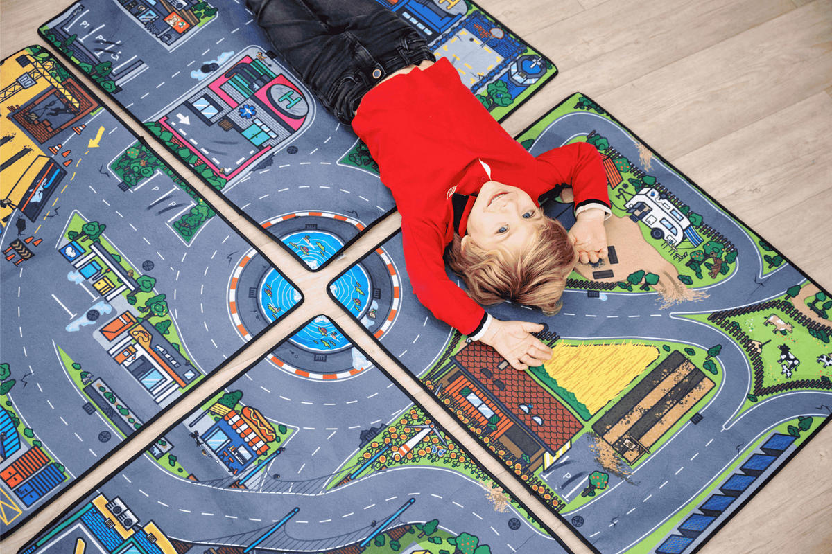 SPIELMATTE 70/80 cm  - Multicolor, Basics, Kunststoff (70/80cm) - Simba