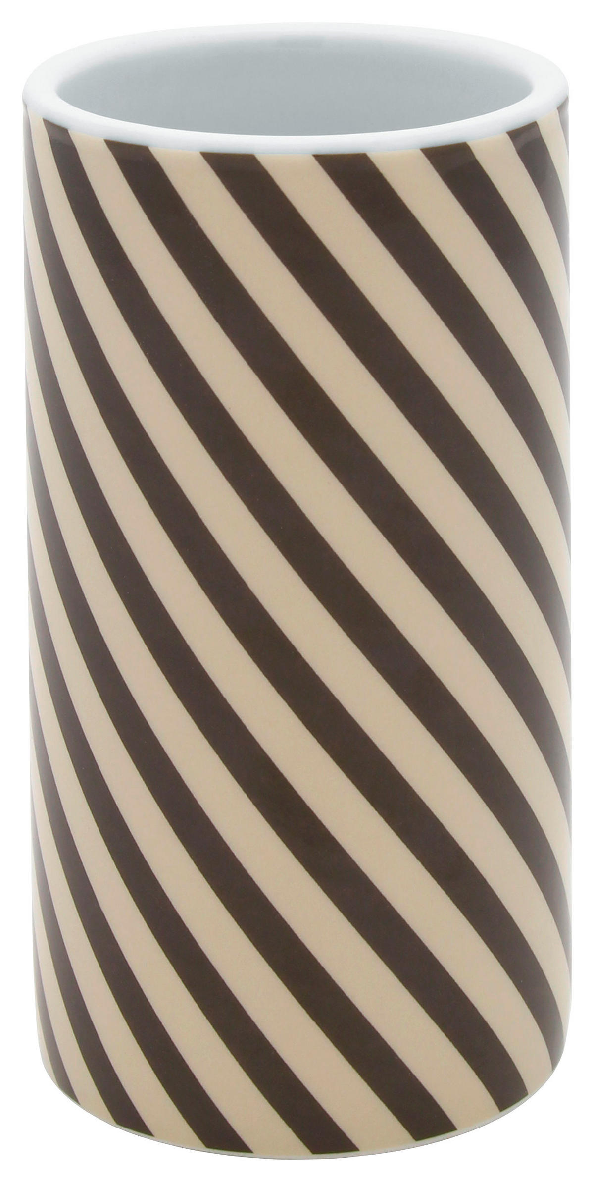 SUPORT PERIUTA DINTI ceramică  - maro/bej, Basics, ceramică (6/11,8cm) - Sadena