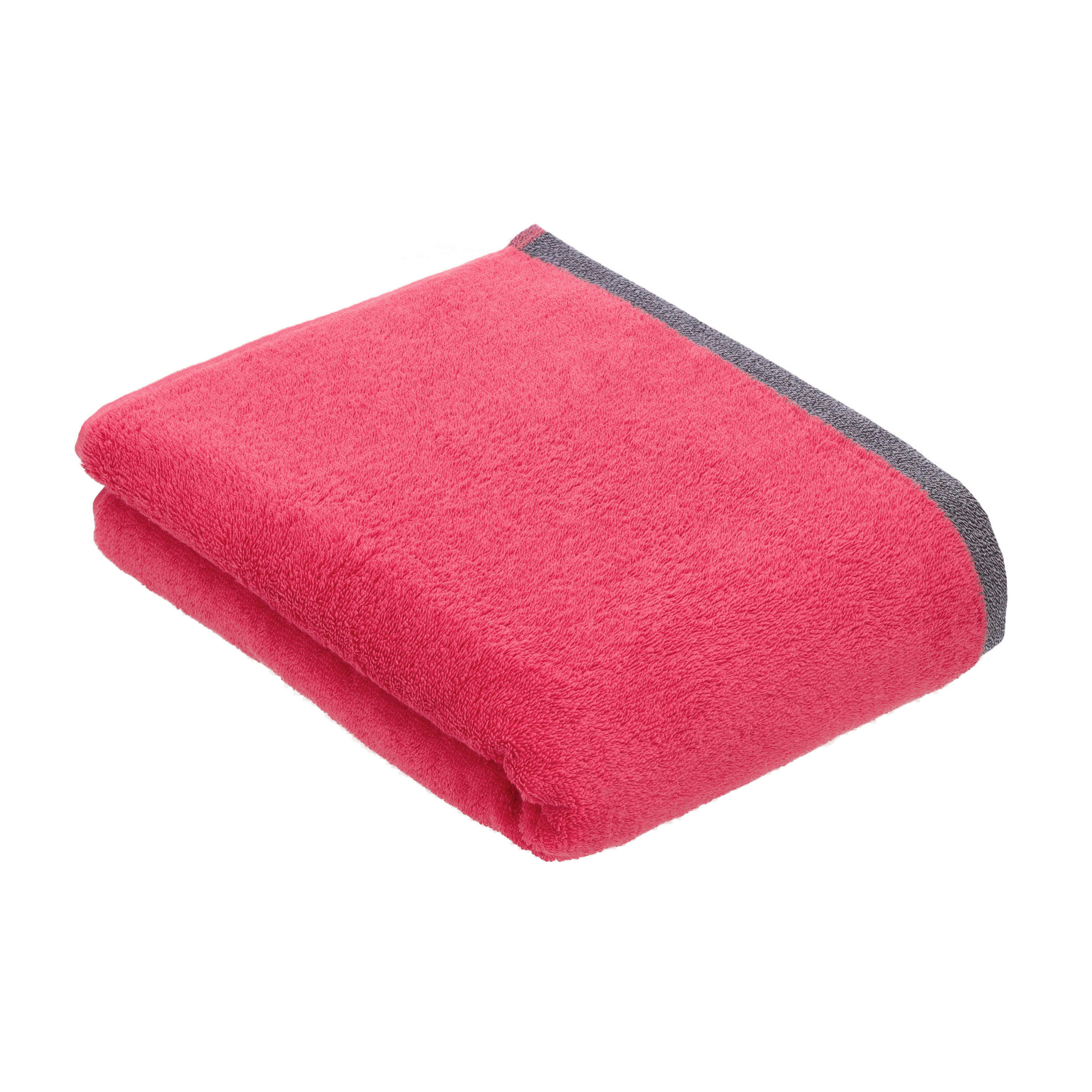 DUSCHTUCH 67/140 cm Prato - Rosa, KONVENTIONELL, Textil (67/140cm) - Vossen