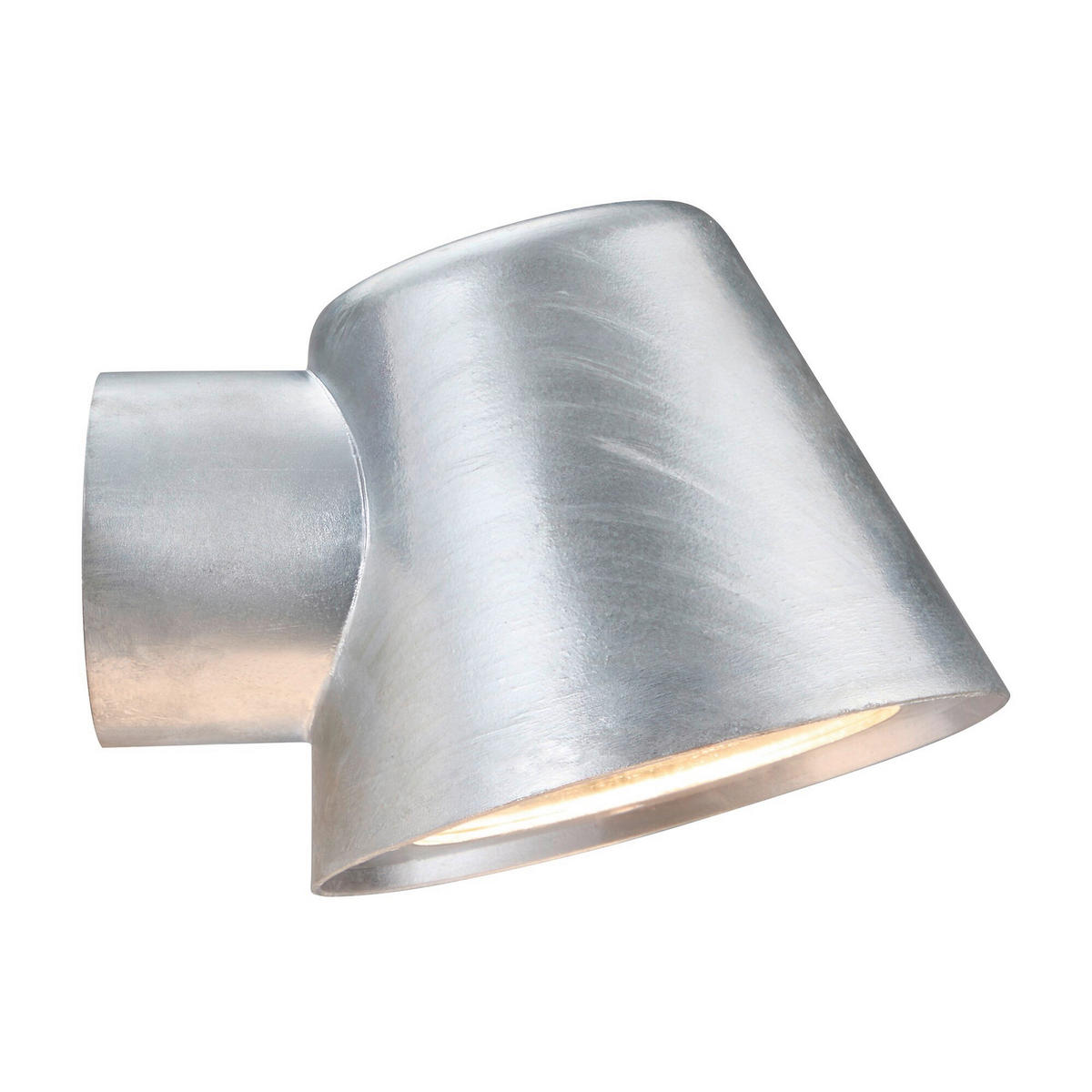 AUßENWANDLEUCHTE Aleria   - Zinkfarben/Grau, KONVENTIONELL, Metall (11,5/11,3/14,7cm) - Nordlux