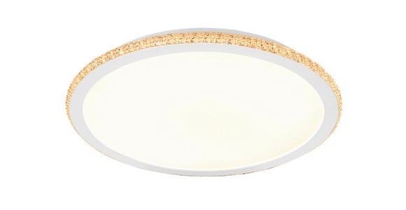 LED-DECKENLEUCHTE 50/5 cm   - Weiß, Trend, Metall (50/5cm) - Novel