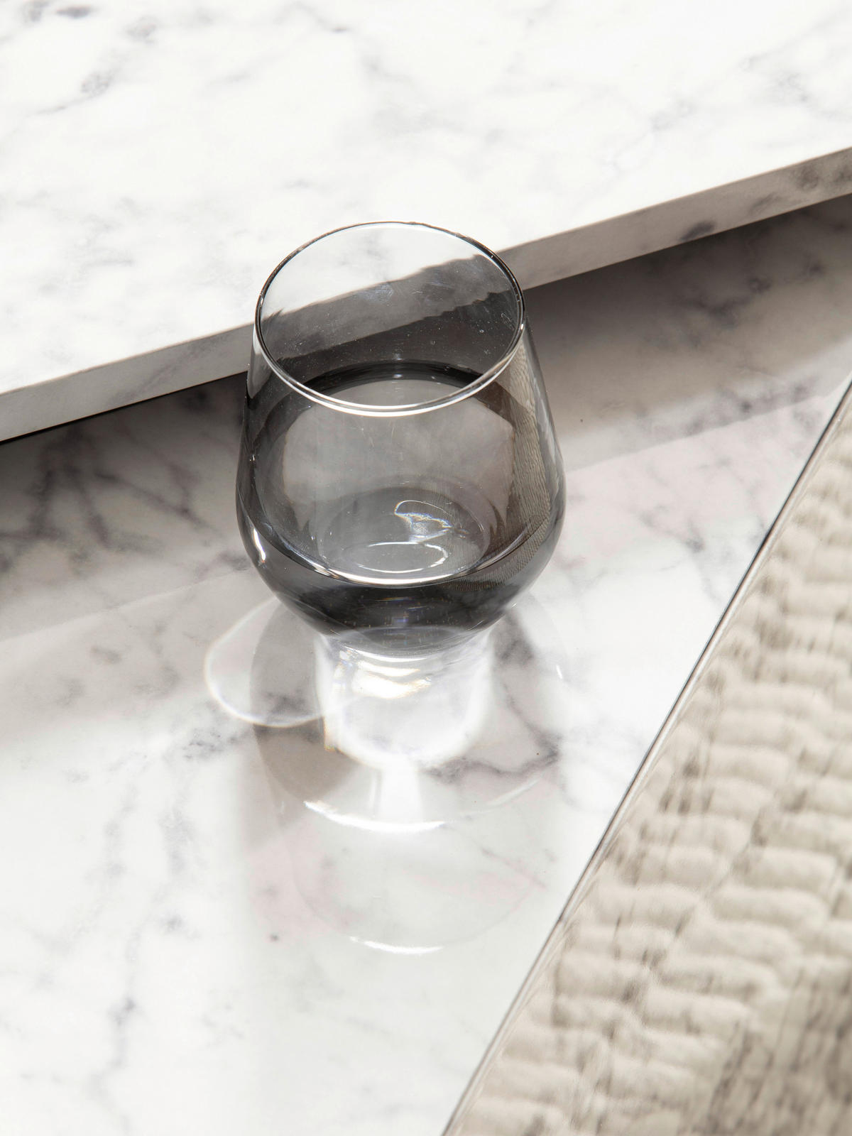 COUCHTISCH in Holzwerkstoff 50/50/41,5 cm   - Weiss/Grau, Lifestyle, Holzwerkstoff (50/50/41,5cm) - Livetastic