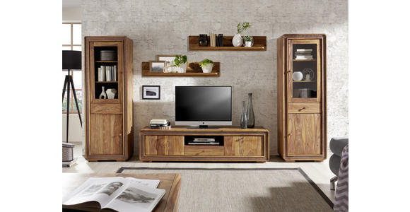 COUCHTISCH in Holz, Metall 110/60/50 cm  - Sheeshamfarben, LIFESTYLE, Holz/Metall (110/60/50cm) - Landscape