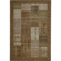 FLACHWEBETEPPICH Wohnzimmer 155/230 cm Grün rechteckig  - Grün, Trend, Kunststoff/Textil (155/230cm) - Novel