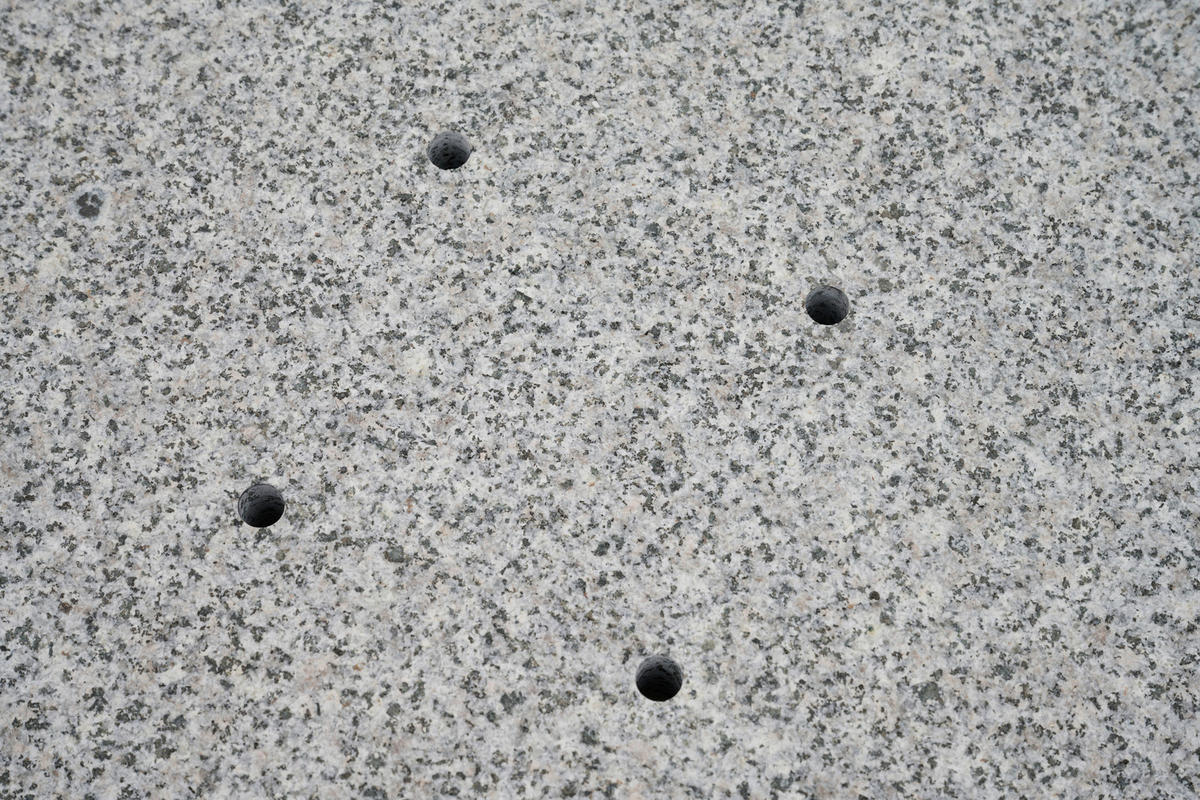 SONNENSCHIRMSTÄNDER Granit Grau  - Grau, MODERN, Stein (80/5,3/80cm) - Siena Garden