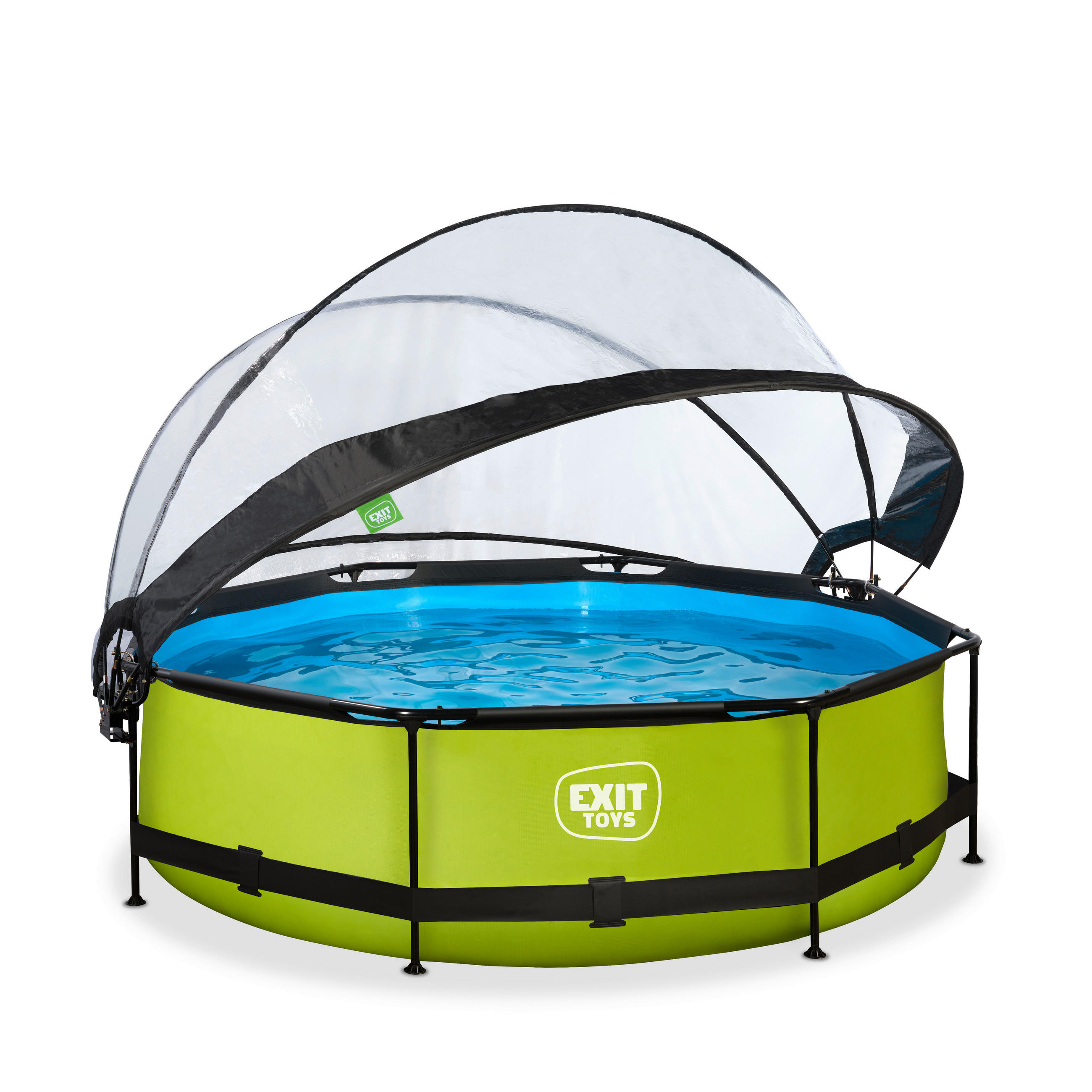 POOL SET 320/220 cm  - grön, Klassisk, plast (320/220cm) - EXIT Toys