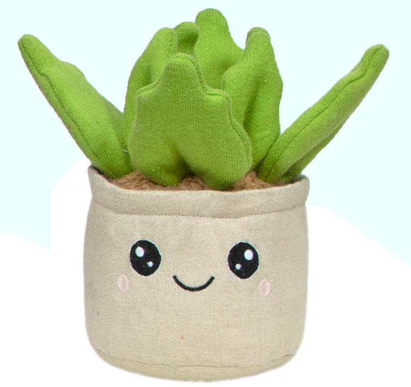 PLÜSCHFIGUR  - Creme/Hellgrün, Basics, Textil (12/20cm) - Avelia