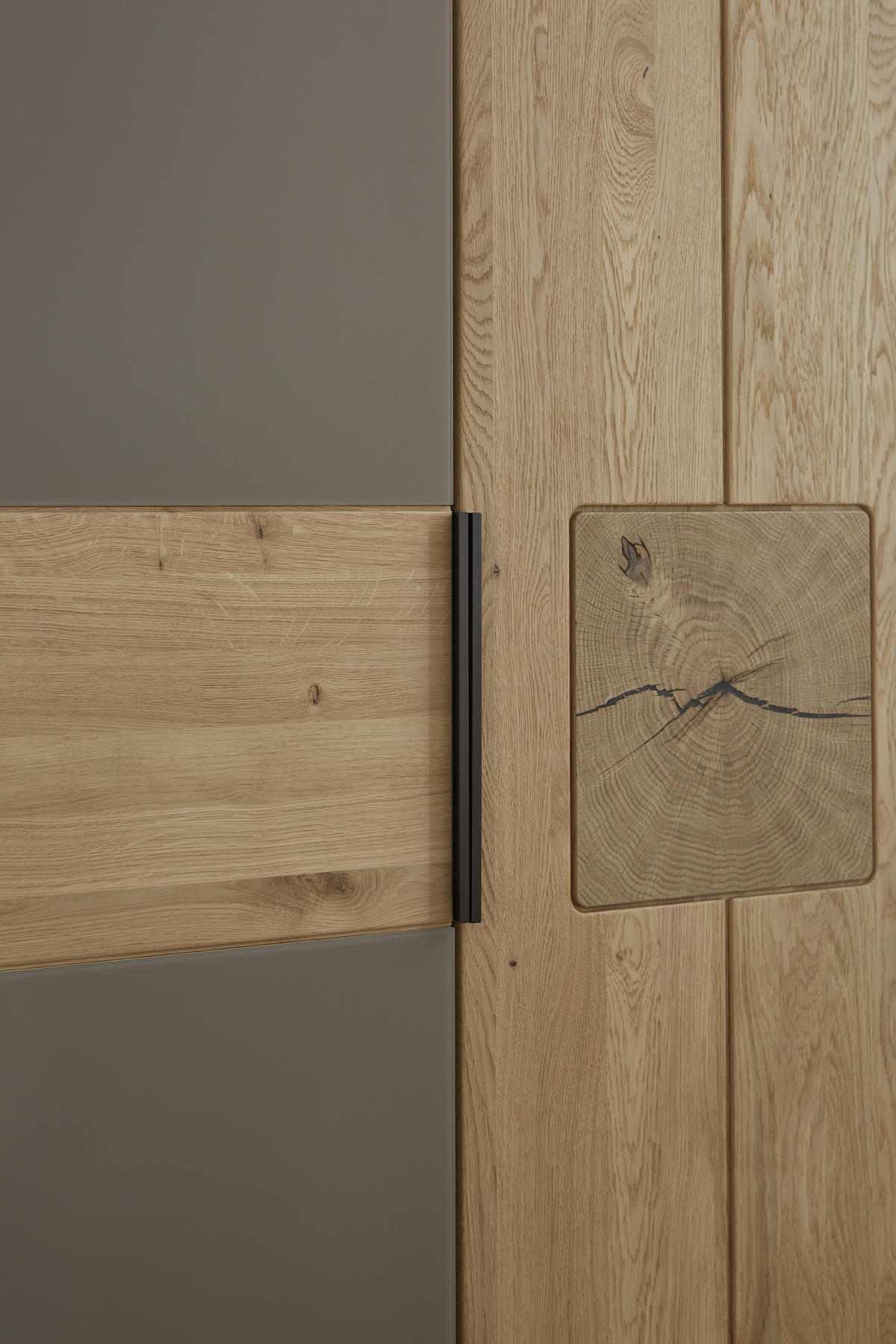 DREHTÜRENSCHRANK 301.9/223.3/62 cm 6-türig  - Eichefarben/Braun, Natur, Holz/Holzwerkstoff (301.9/223.3/62cm) - Valnatura