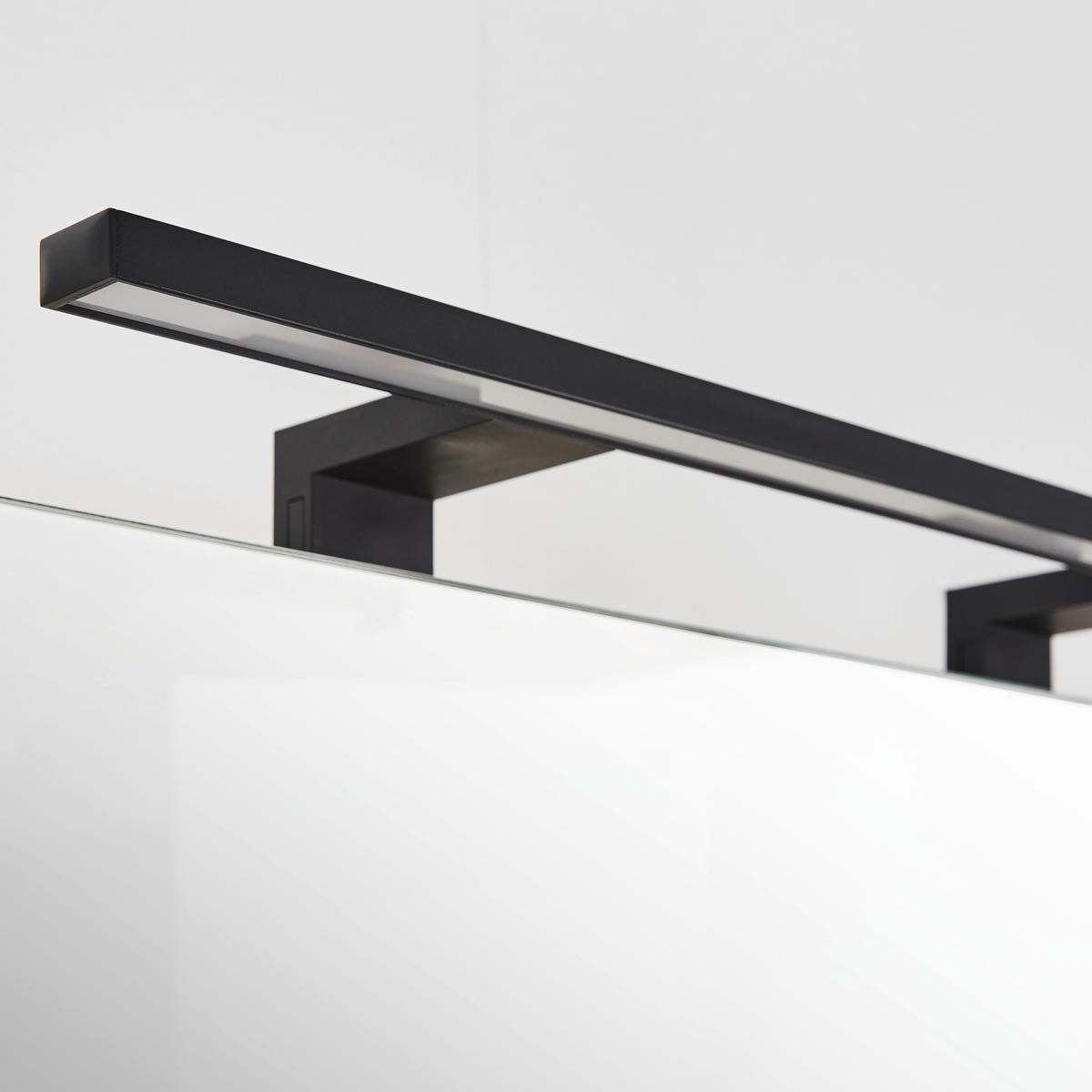 SPIEGELSCHRANK 90/75/18 cm  - Greige, MODERN, Glas/Holzwerkstoff (90/75/18cm) - Welnova