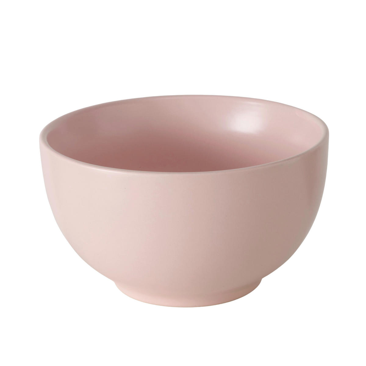 MÜZLIS TÁL  - világos rózsaszín, Basics, kerámia (14/7,50cm)