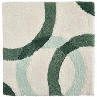 BADEMATTE Grün 60/60 cm  - Grün, Basics, Kunststoff/Textil (60/60cm) - Esposa