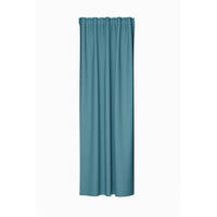 SCHLAUFENSCHAL  blickdicht  135/245 cm   - Petrol, Basics, Textil (135/245cm)