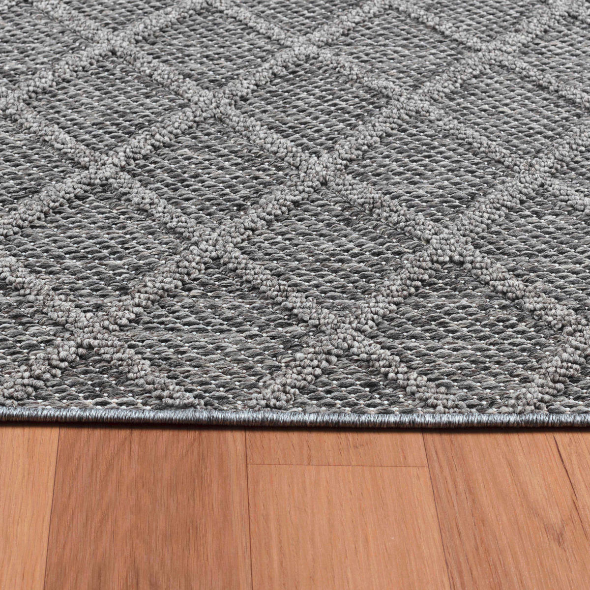 UTOMHUSMATTA 80/150 cm Patara  - grå, Design, textil (80/150cm) - Novel