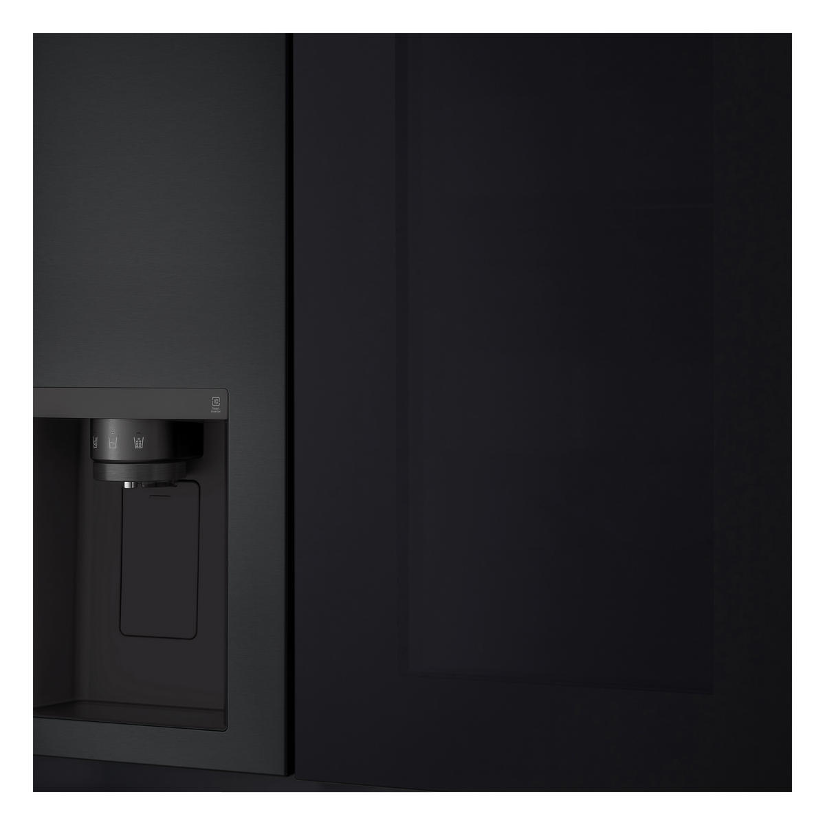 SIDE-BY-SIDE 91,3/179/73,5 cm GSGV81EPLL  - Schwarz, Basics, Metall (91,3/179/73,5cm) - LG