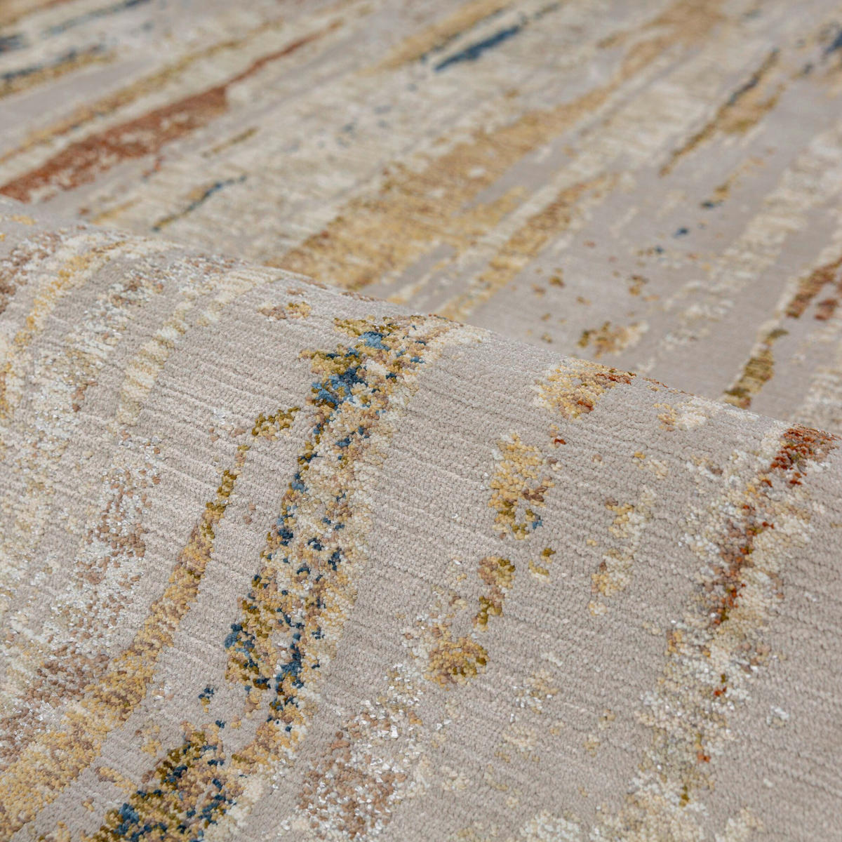 WEBTEPPICH  Wohnzimmer 200/300 cm Deriva Grau rechteckig  - Grau, Basics, Kunststoff/Textil (200/300cm) - Flair Rugs