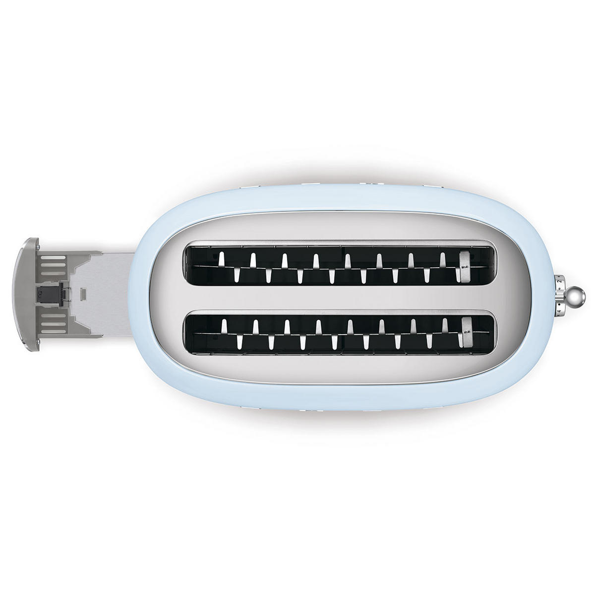 TOASTER  - Pastellblau, Basics, Metall (41/21,5/20,8cm) - SMEG