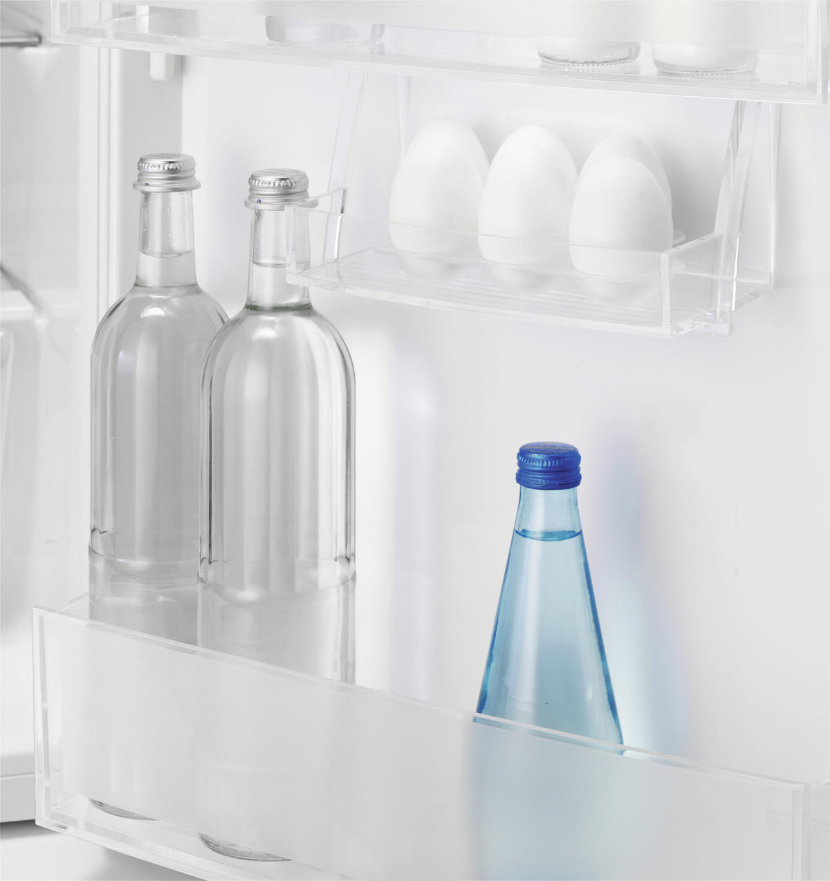 KÜHLSCHRANK 54,8/87,3/54,9 cm LFB2AE88S  - Weiß, Basics, Glas/Kunststoff (54,8/87,3/54,9cm) - Electrolux