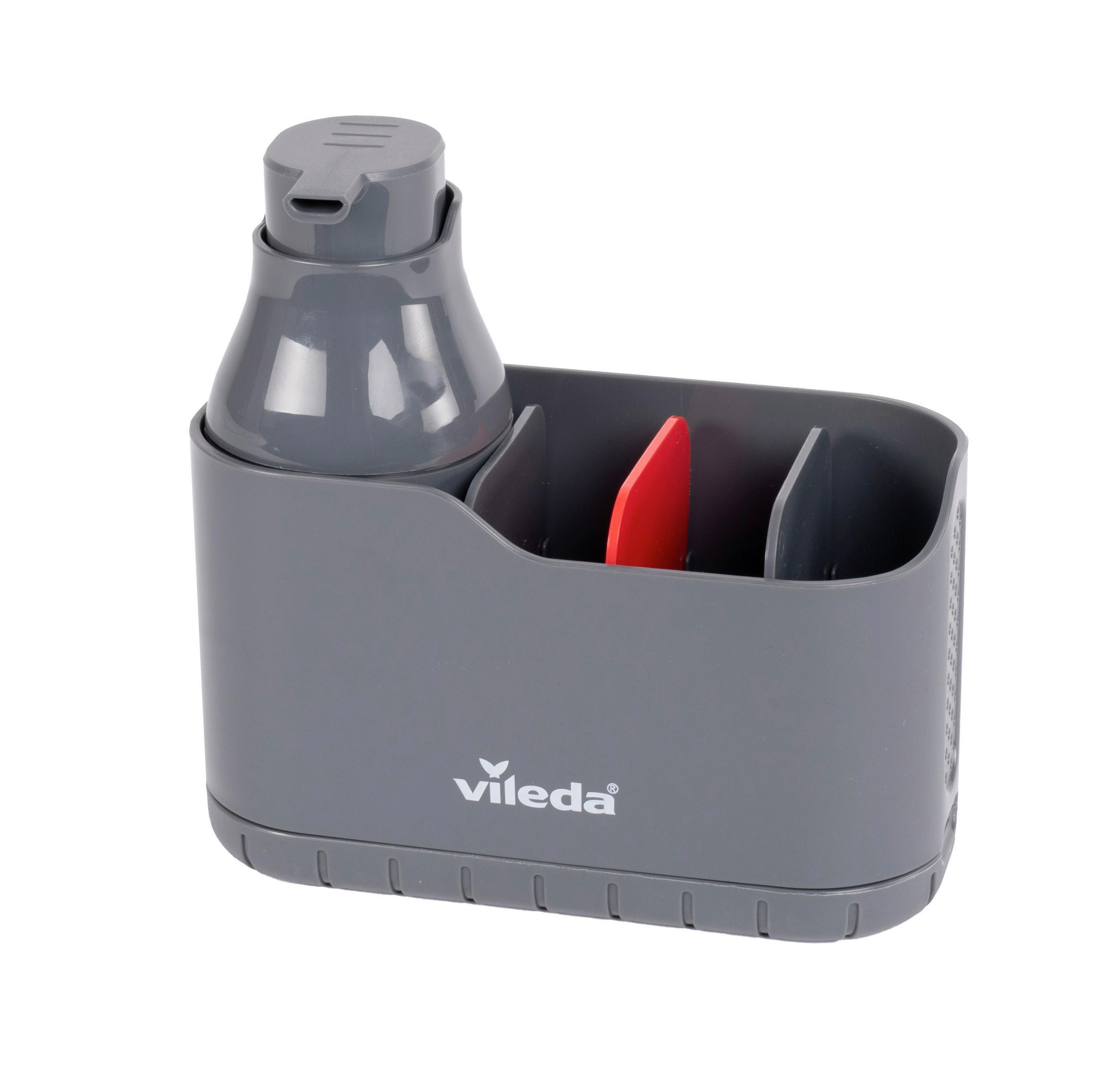 RENDSZEREZŐ  - antracit, műanyag (18.2/8.2/18cm) - Vileda