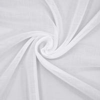 Perdea Tip Plasă  - alb, Konventionell, textil (300cm)