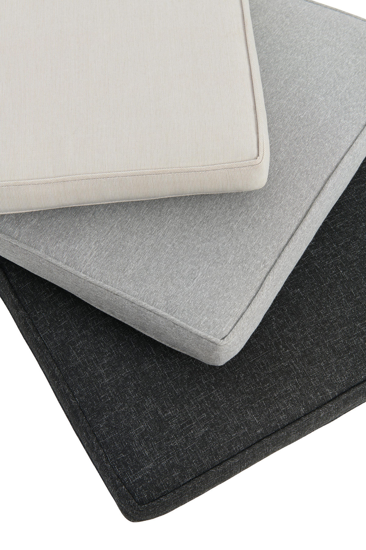 GARTENSESSEL Metall, Kunststoff, Textil Grau  - Schwarz/Grau, MODERN, Kunststoff/Textil (59/77,5/61cm) - Ambia Garden