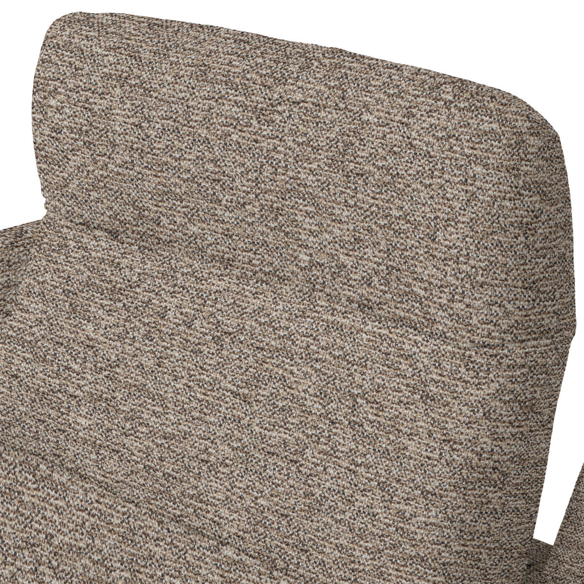 ECKSOFA in Chenille, Flachgewebe Beige  318/165 cm  - Beige/Schwarz, Design, Textil/Metall (318/165cm) - Xora