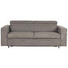 SCHLAFSOFA Flachgewebe Hellbraun  - Hellbraun/Schwarz, KONVENTIONELL, Kunststoff/Textil (206/83/100cm) - Livetastic