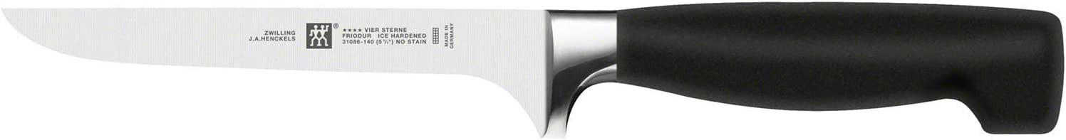 AUSBEINMESSER 14 cm - Edelstahlfarben/Schwarz, Basics, Kunststoff/Metall (6,7/3/37cm) - Zwilling
