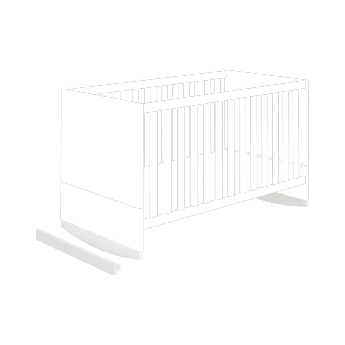 WIEGEFUNKTIONSSET Fiona  - Weiß, Trend, Holzwerkstoff (75,8/3,2/8cm) - Paidi