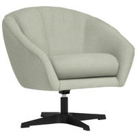 SESSEL in Chenille Sandfarben  - Sandfarben/Schwarz, Design, Textil/Metall (80/78/80cm) - Stylife