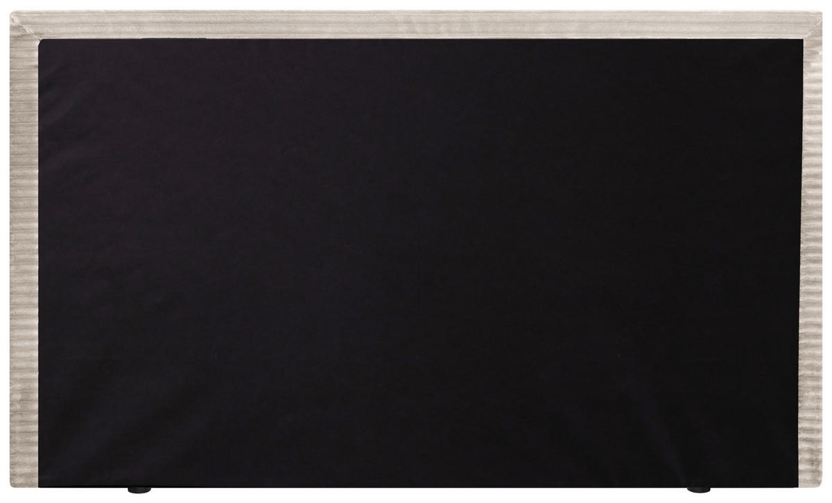 BOXBETT 140/200 cm  in Naturfarben  - Schwarz/Naturfarben, Trend, Kunststoff/Textil (140/200cm) - Boxxx