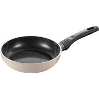 BRATPFANNE LEDRO Keramikbeschichtung 20 cm  - Beige/Schwarz, Basics, Metall (20cm) - Ballarini