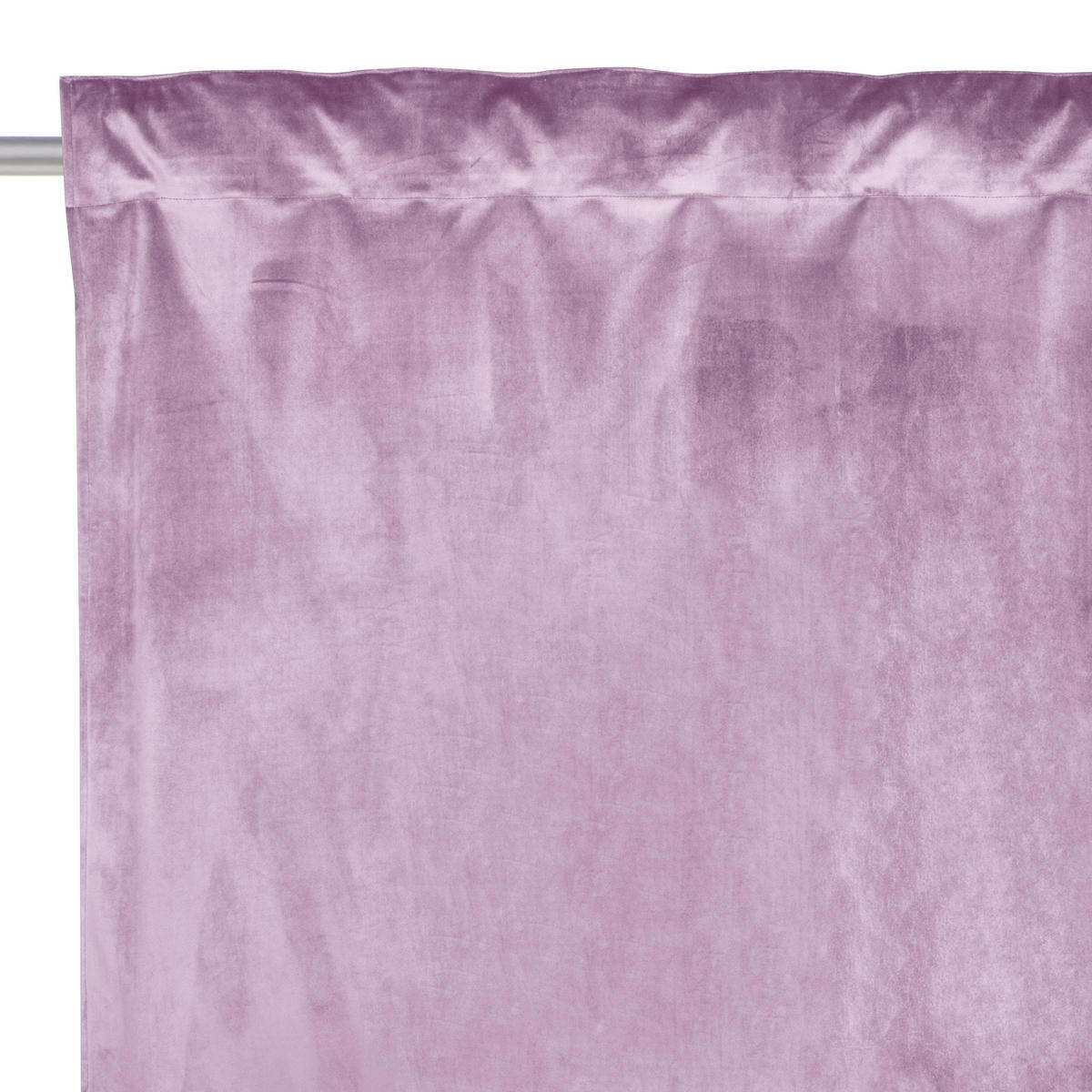 Vorhang mit Samt-Oberfläche in Rosa entdecken