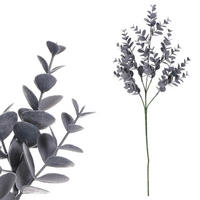 UMĚLÁ KVĚTINA 62 cm - šedá, Basics, plast (62cm)