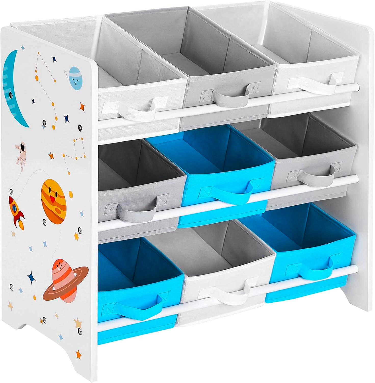 XXXL DETSKÝ REGÁL, biela, 62,5/60/29,5 cm