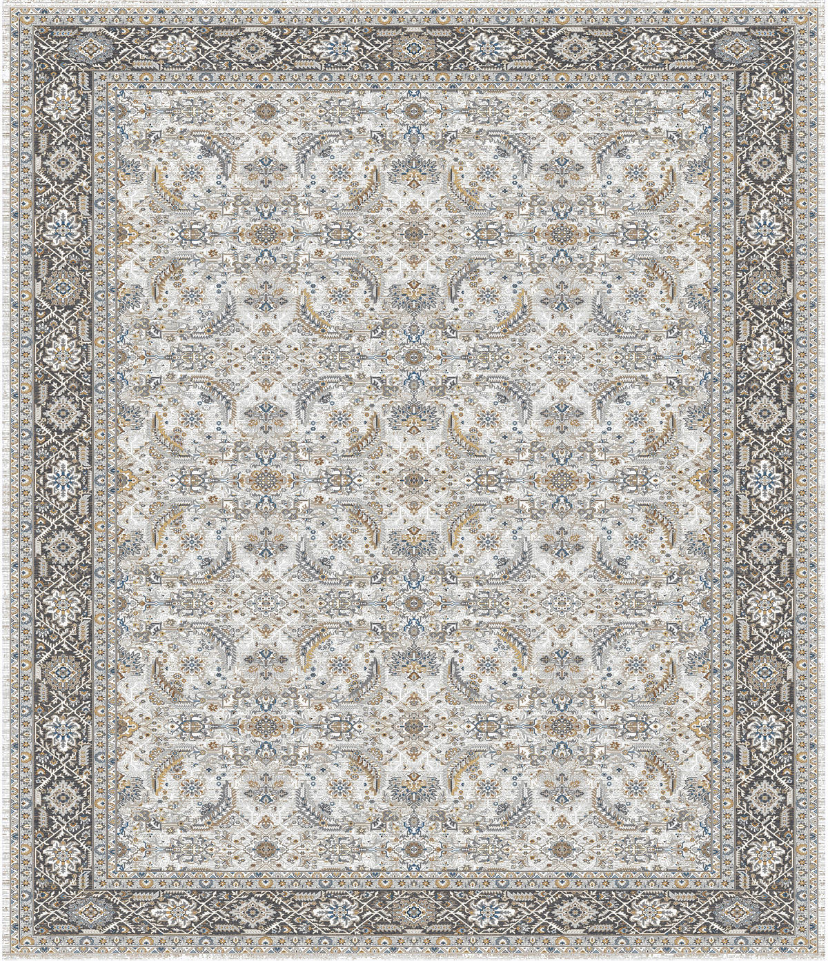 COVOR VINTAGE  - alb, Design, textil (160/230cm) - Dieter Knoll