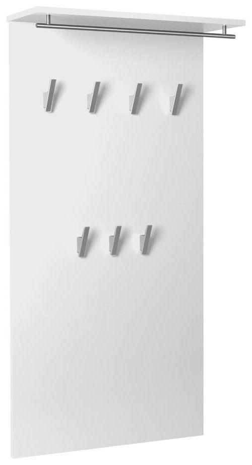 MID.YOU ŠATNÍ PANEL, bílá, 60/110,6/20,9 cm