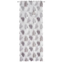 FERTIGVORHANG  halbtransparent   140/255 cm  - Anthrazit, Basics, Textil (140/255cm) - Esposa