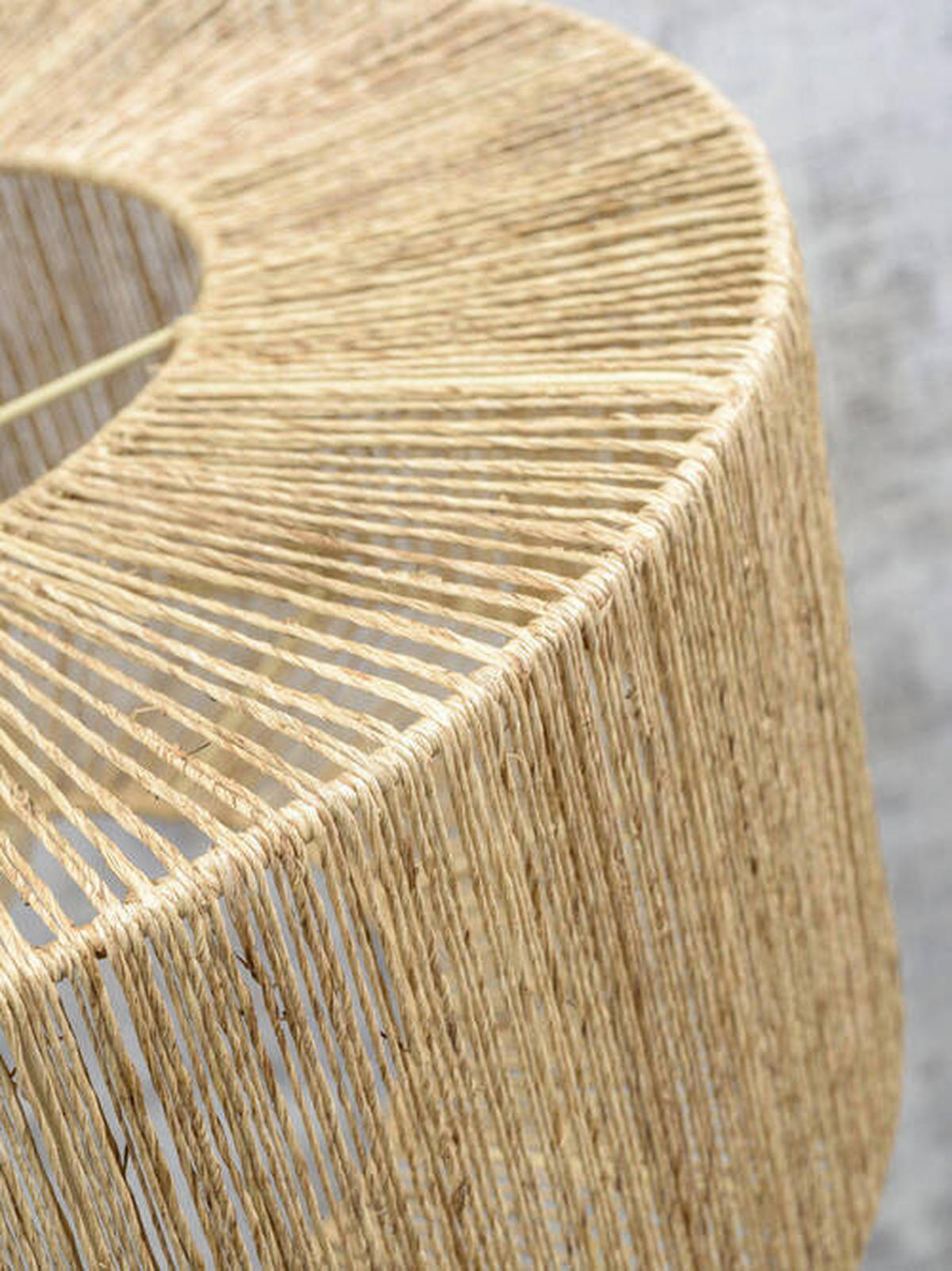 DECKENLEUCHTE  50/22 cm    - Naturfarben, Trend (50/22cm) - Good & Mojo