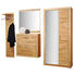 GARDEROBENBANK Buchefarben - Buchefarben, Design, Holz/Metall (80/42/40cm) - Carryhome