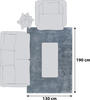 HOCHFLORTEPPICH 130/190 cm Relaxx  - Blau/Grau, Basics, Textil (130/190cm) - Esprit