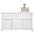 SIDEBOARD Kiefer massiv lackiert Weiß - Edelstahlfarben/Weiß, LIFESTYLE, Holz/Metall (161/88/42cm) - Landscape SIDEBOARD Kiefer massiv lackiert Weiß - Edelstahlfarben/Weiß, LIFESTYLE, Holz/Metall (161/88/42cm) - Landscape