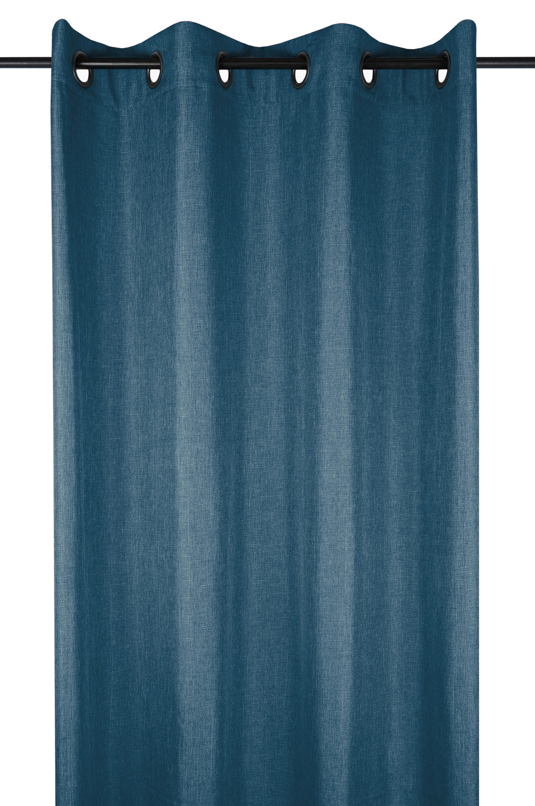 GOTOVA ZAVESA sivo-plava - sivo-plava, Osnovno, tekstil (140/260cm)
