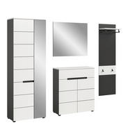 ELŐSZOBAFAL - fehér, Design, faalapú anyag (220/190/37cm) - Livetastic