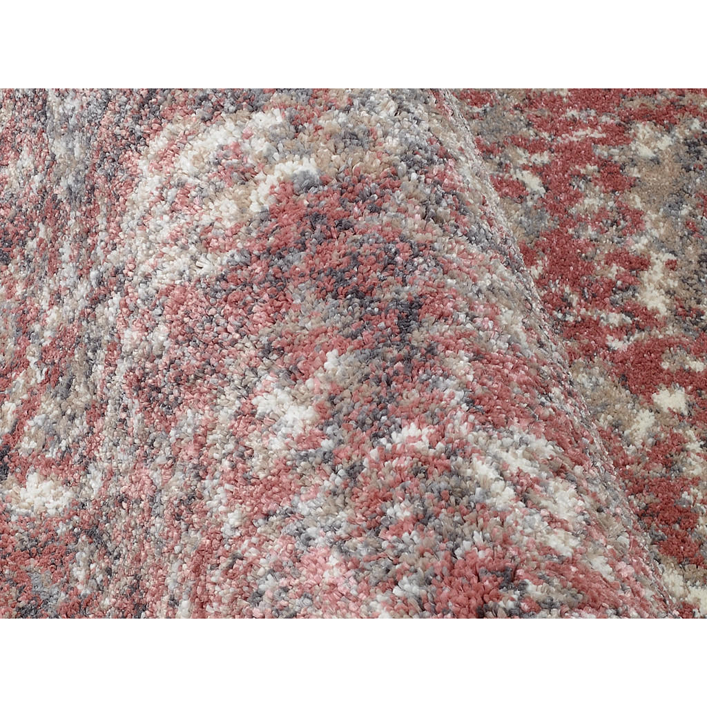 Thumbnail - Novel Teppich, Rot, Textil, Abstraktes, rechteckig, 65x130 cm, Oeko-Tex® Standard 100, für Fußbodenheizung geeignet, pfl...