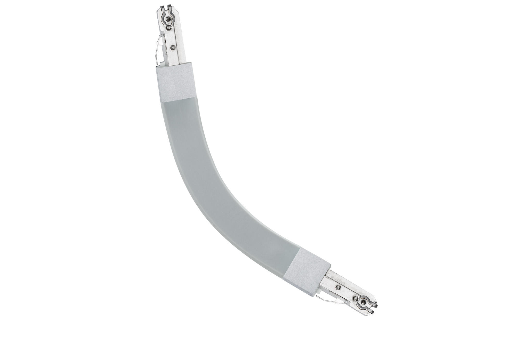 SCHIENENSYSTEM-VERBINDER - Chromfarben, Design, Kunststoff (22,7/1,8/1,8cm) - Paulmann