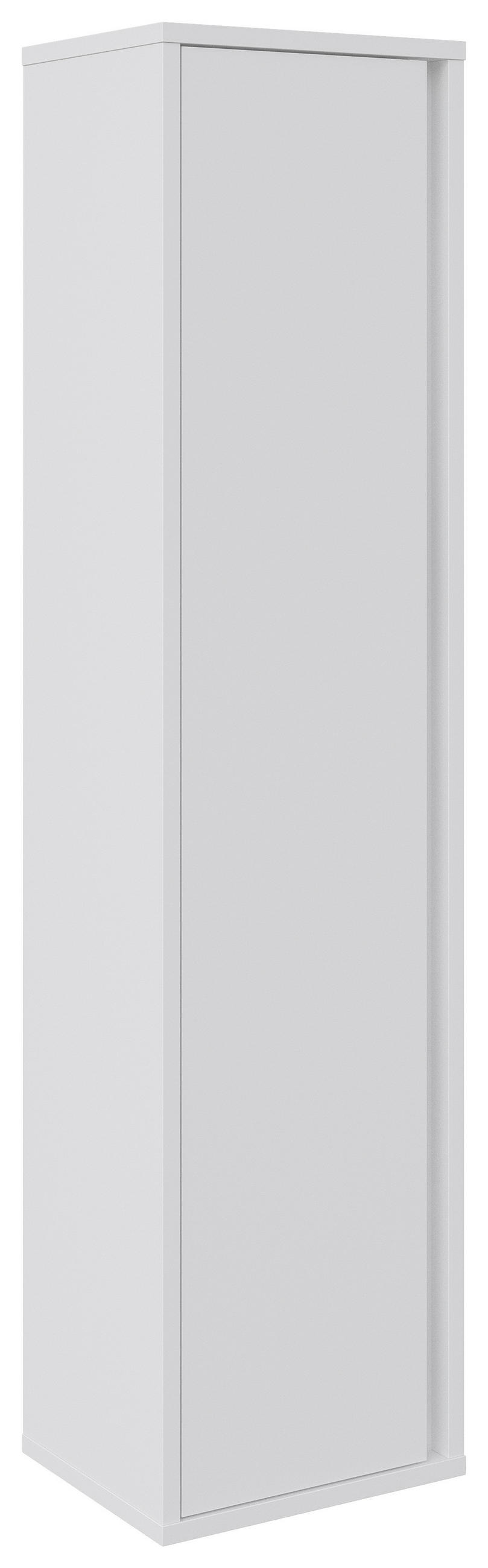 GARDEROBENSCHRANK  in 40/165/33,8 cm  - Weiß, KONVENTIONELL, Holzwerkstoff (40/165/33,8cm) - Xora