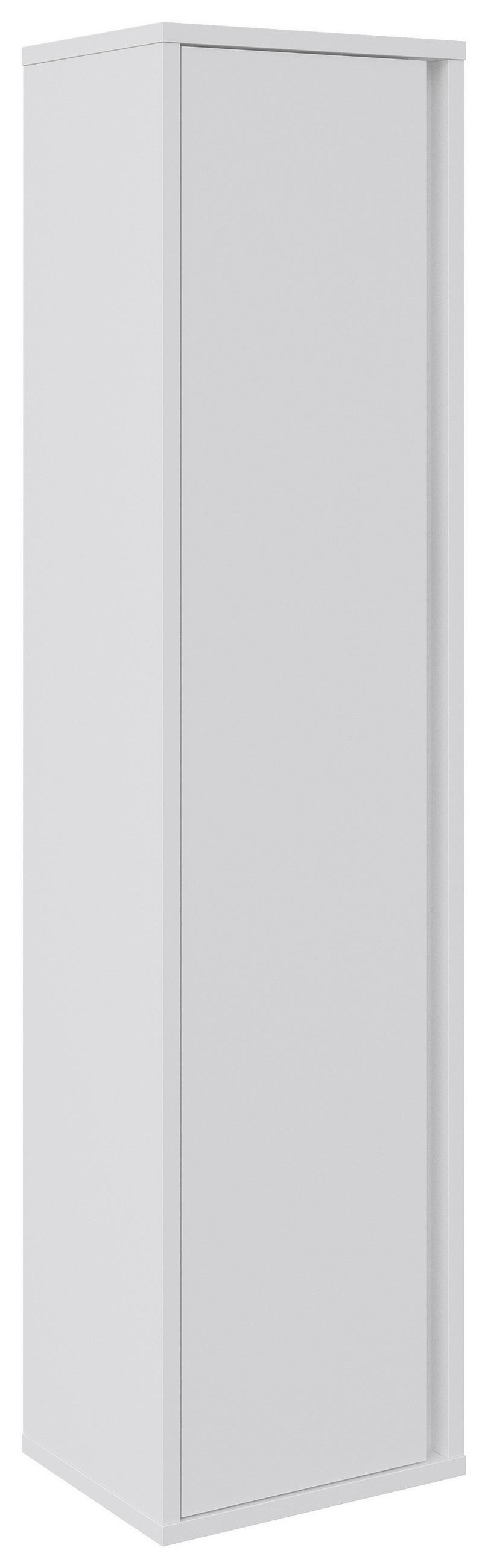 Xora Garderobenschrank Weiß 40x165x33.8 cm