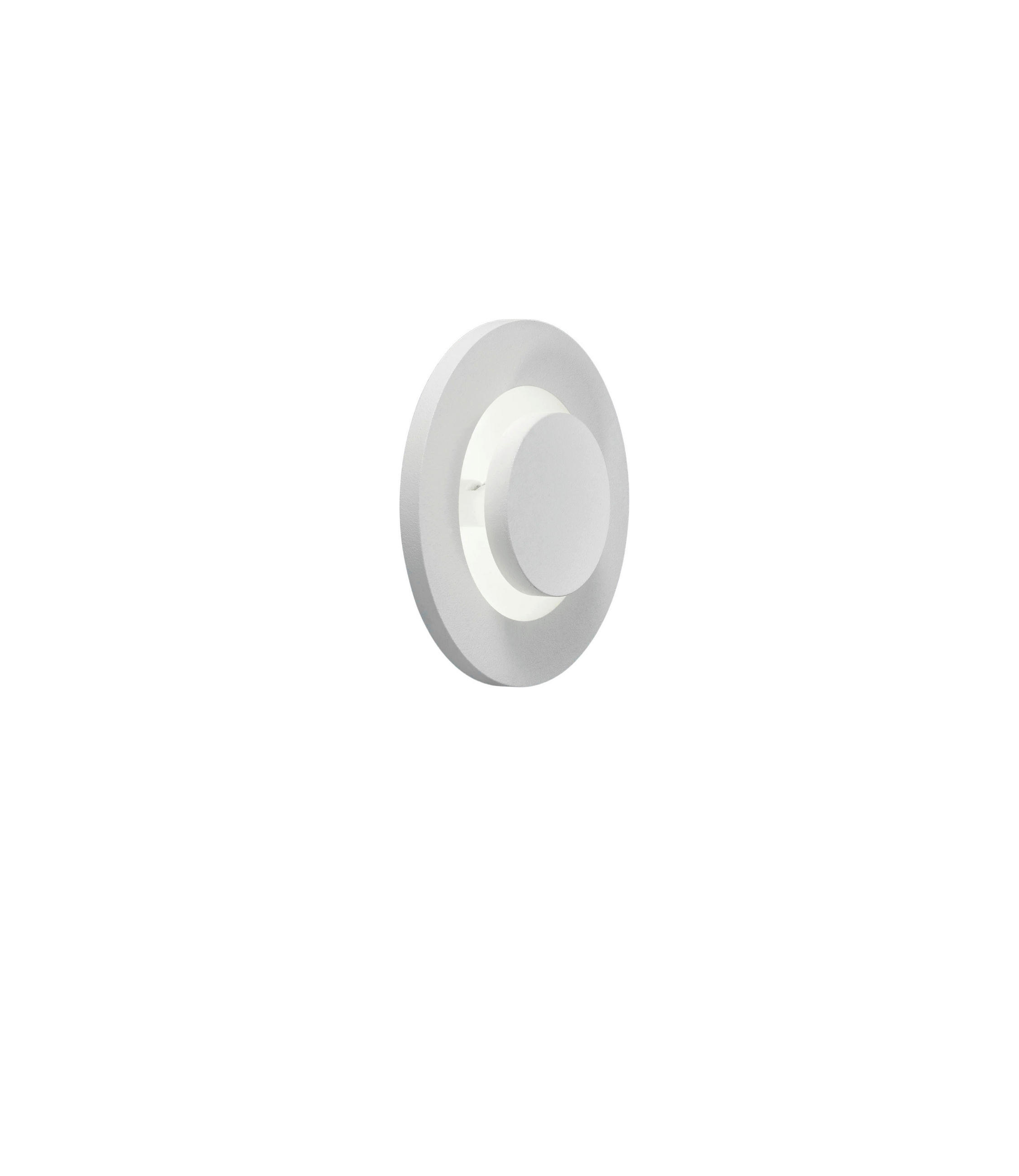 LED-WANDLEUCHTE Onto 7,7/8 cm  - Weiß, Design, Metall (7,7/8cm) - Helestra
