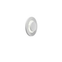 LED-WANDLEUCHTE Onto 7,7/8 cm  - Weiß, Design, Metall (7,7/8cm) - Helestra